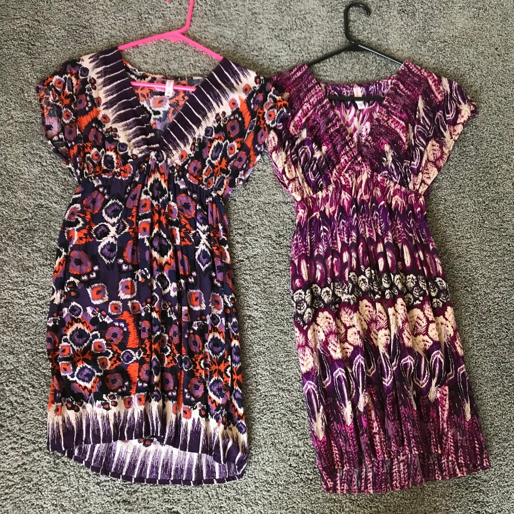 2 summer dresses from Target